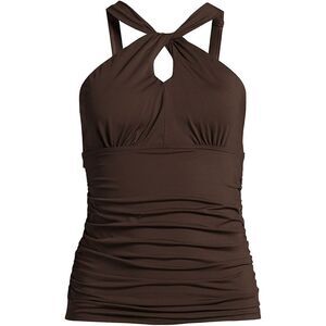 Land's End Size Tankini top multi way adjustable
MOCHA MOUSSE brown foam L 14-16